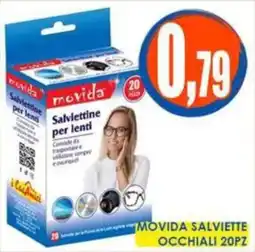 Giunigor Movida salviettine per lenti offerta