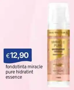 Sirene Blu fondotinta miracle pure hidratint essence offerta