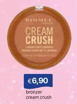 Sirene Blu Rimmel cream crush bronzer offerta