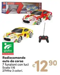 B di Bimbi Radiocomando auto da corsa globo offerta