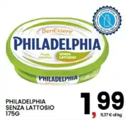 Interspar Philadelphia senza lattosio offerta