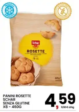 Interspar Panini rosette Schar senza glutine offerta
