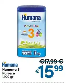 B di Bimbi Humana 3 Polvere offerta