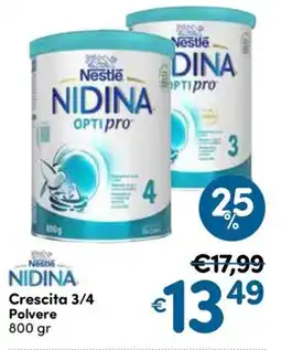 B di Bimbi Nidina Optipro Crescita 3/4 offerta