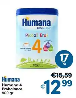 B di Bimbi Humana 4 Probalance offerta