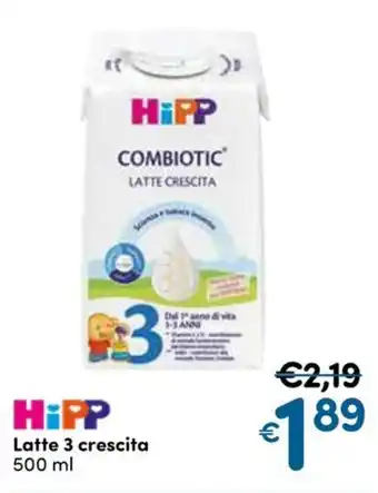 HiPP Latte 3 crescita