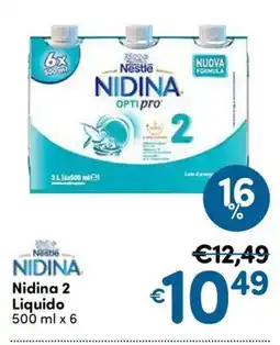 B di Bimbi Nidina 2 Liquido offerta