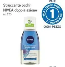 Famila Struccante occhi NIVEA doppia azione offerta