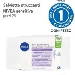 Famila Salviette struccanti NIVEA sensitive offerta