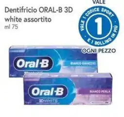 Famila Dentifricio ORAL-B 3D white assortito offerta
