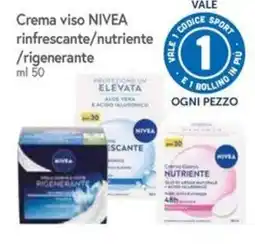 Famila Crema viso NIVEA rinfrescante/nutriente/rigenerante offerta