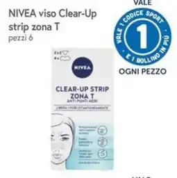 Famila NIVEA viso Clear-Up strip zona T offerta