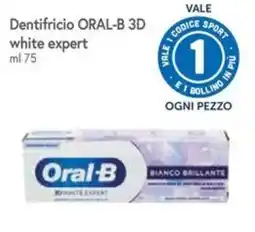 Famila Dentifricio ORAL-B 3D white expert offerta