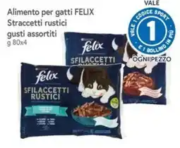 Famila Alimento per gatti FELIX Straccetti rustici offerta