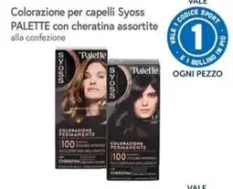 Famila Colorazione per capelli Syoss Palette offerta