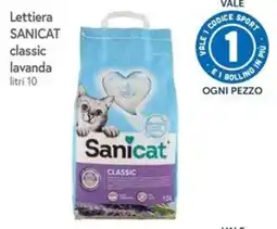 Famila Lettiera Sanicat classic lavanda offerta