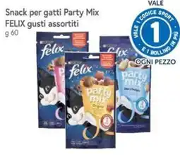 Famila Snack per gatti Party Mix FELIX gusti assortiti offerta