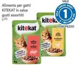 Famila Alimento per gatti Kitekat in salsa gusti assortiti offerta