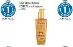 Famila Olio straordinario L'OREAL sublimatore offerta