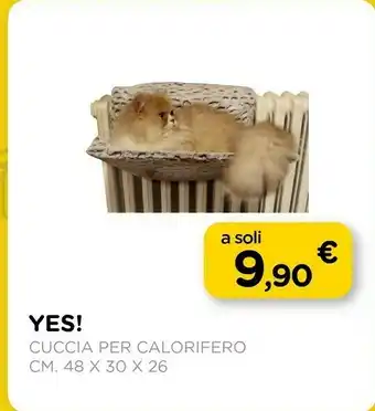Yes! cuccia per calorifero