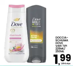Interspar Dove doccia-schiuma vari tipi offerta