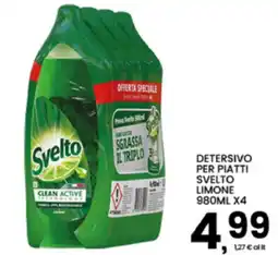 Interspar Detersivo per piatti Svelto limone offerta