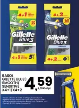 Interspar Rasoi Gillette Blue3 offerta