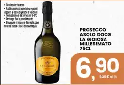 Interspar Prosecco Asolo DOCG La Gioiosa Millesimato offerta