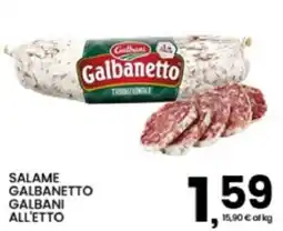 Interspar Salame Galbanetto Galbani all'etto offerta