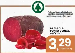Interspar Bresaola punta d'anca all'etto offerta
