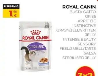 Royal Canin busta gatto sterilised jelly