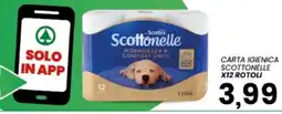 Interspar Carta igienica Scottonele offerta