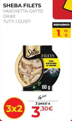 Arcaplanet Sheba filets offerta
