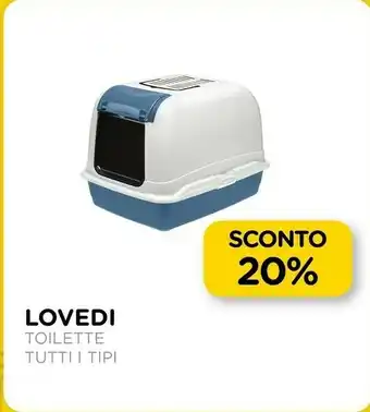 Arcaplanet Lovedi toilette offerta