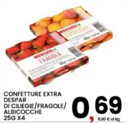 Interspar Confetture extra Despar offerta