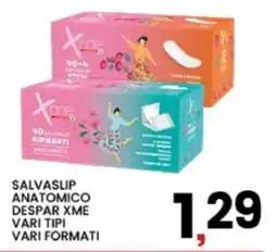 Interspar Salvaslip anatomico Despar Xme offerta