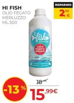Arcaplanet Hi Fish Olio Fegato Merluzzo offerta