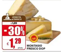 Il Gigante Montasio Fresco DOP offerta