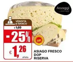 Il Gigante Asiago fresco DOP Riserva offerta