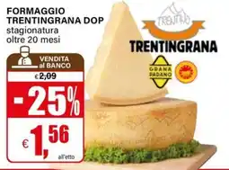 Il Gigante Formaggio Trentingrana DOP offerta