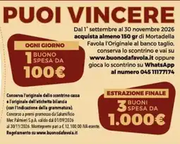 Il Gigante Mortadella Favola l'Originale offerta