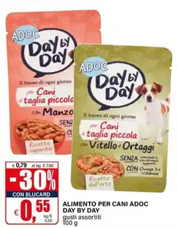 Il Gigante Alimento per cani ADOC Day by Day offerta
