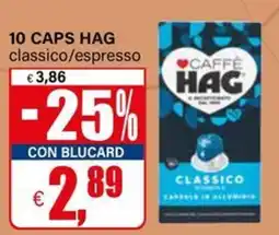 Il Gigante Caffè Hag classico offerta
