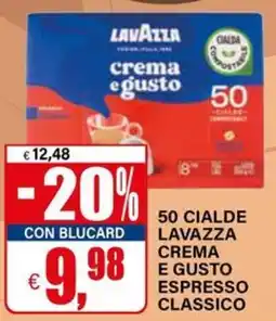 Il Gigante Lavazza crema e gusto offerta