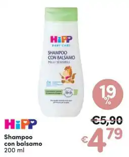 Ideal Bimbo HiPP Shampoo con balsamo offerta