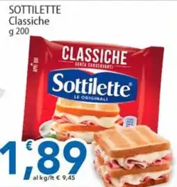 Sidis Sottilette classiche offerta