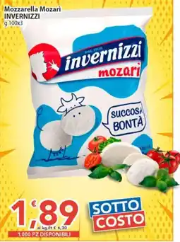 Sidis Mozzarella Mozari Invernizzi offerta