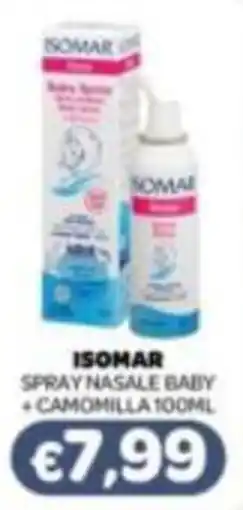 Irys Isomar spray nasale baby + camomilla offerta