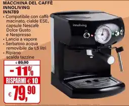 Il Gigante Macchina del caffè Innoliving offerta