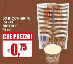 Il Gigante Bicchierini caffè bistrot offerta